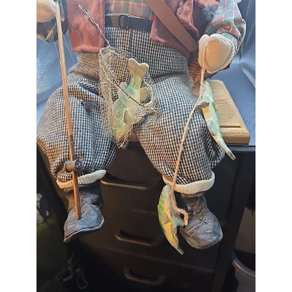 1991 Gus Griswald Fisherman Extraordinare By Timeless Collectibles By Bouquet...